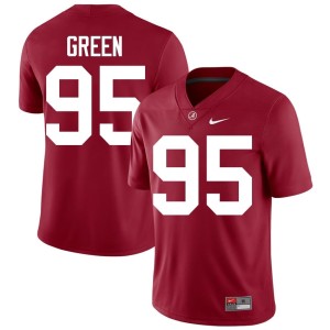 #95 Anderson Green Go Bama College Football Official Crimson Men's Jersey 500234-215