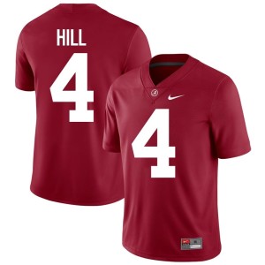 #4 The Tide College Football Crimson Limited Men's Daniel Hill Jersey 345634-395