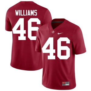 #46 Jay Williams University College Football Alabama Crimson Tide Crimson Men Jersey 432704-628