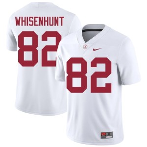 #82 Men Bama Official Lane Whisenhunt White College Football Jersey 362679-847