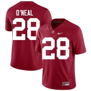 #28 UA Crimson Men's College Football Player Carmelo O'Neal Jerseys 443852-684