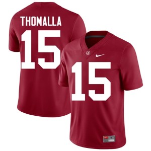 #15 Mens College Football Limited Crimson Jett Thomalla UA Jersey 504169-860