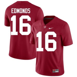 #16 2026-27 Jorden Edmonds University of Alabama College Football Men's Crimson Jersey 544710-513
