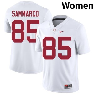 #85 White High School College Football Roll Tide Jack Sammarco Womens Jerseys 201010-394