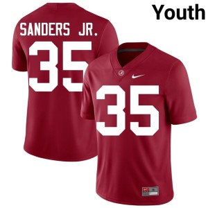 #35 College Football Crimson Replica Roll Tide Youth Abduall Sanders Jr. Jerseys 127310-526