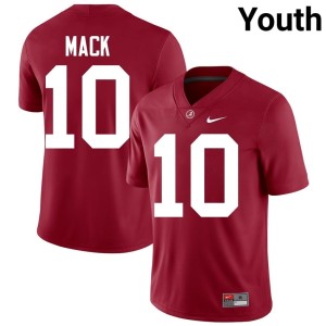 #10 Roll Tide Austin Mack Youth College Football Replica Crimson Jerseys 970500-543