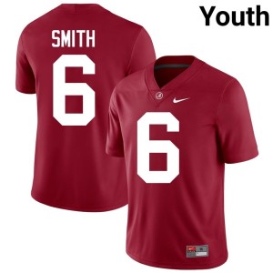 #6 College Football Youth Crimson DeVonta Smith Bama University Jersey 829060-885