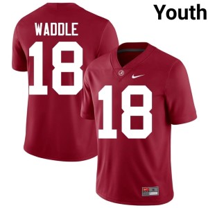 #18 NCAA College Football UA Crimson Youth Mack Sutter Jerseys 393277-434